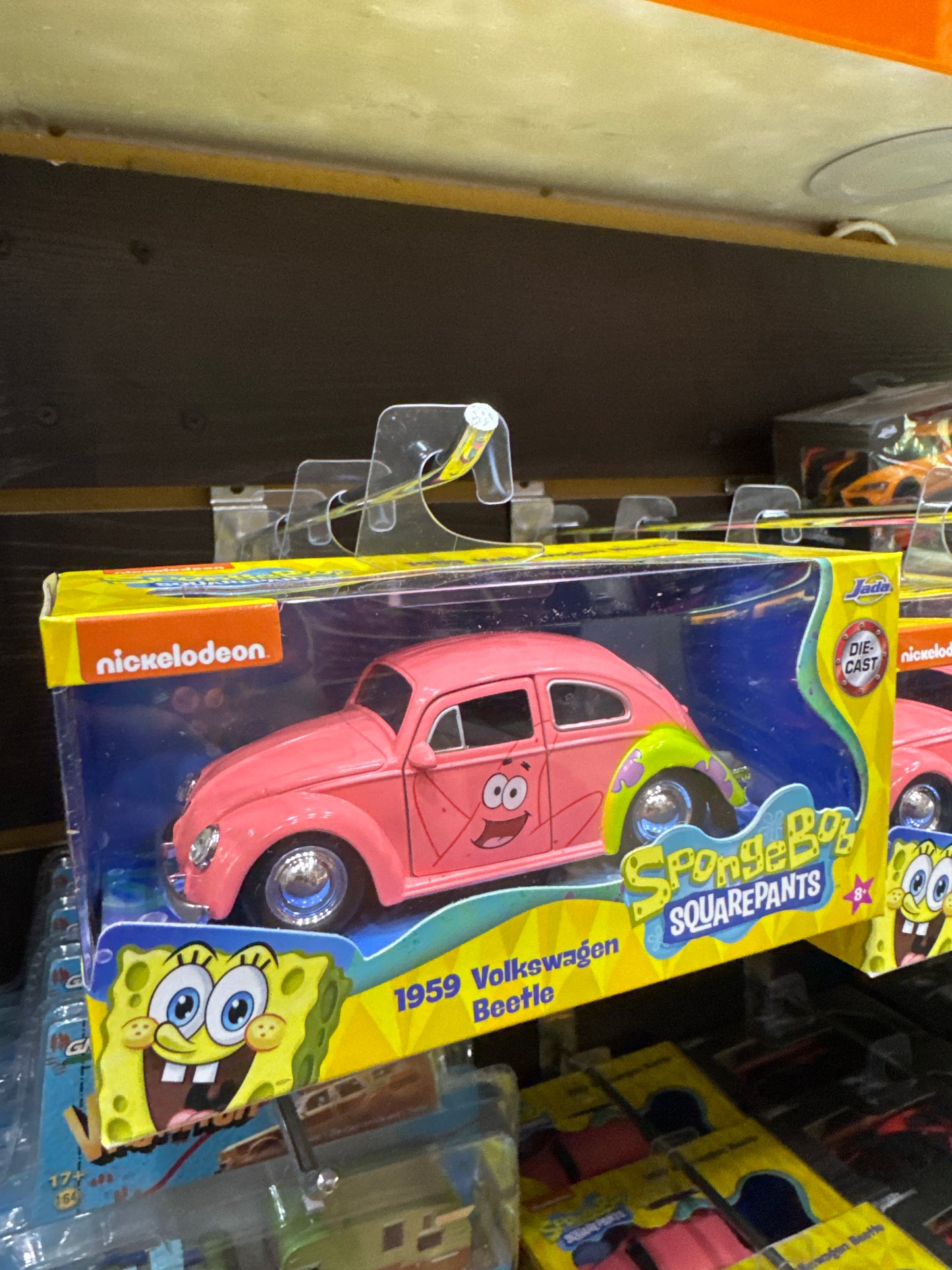 JD 1:32 HR SpongeBob Volkswagen 1959 Beetle Patrick Theme