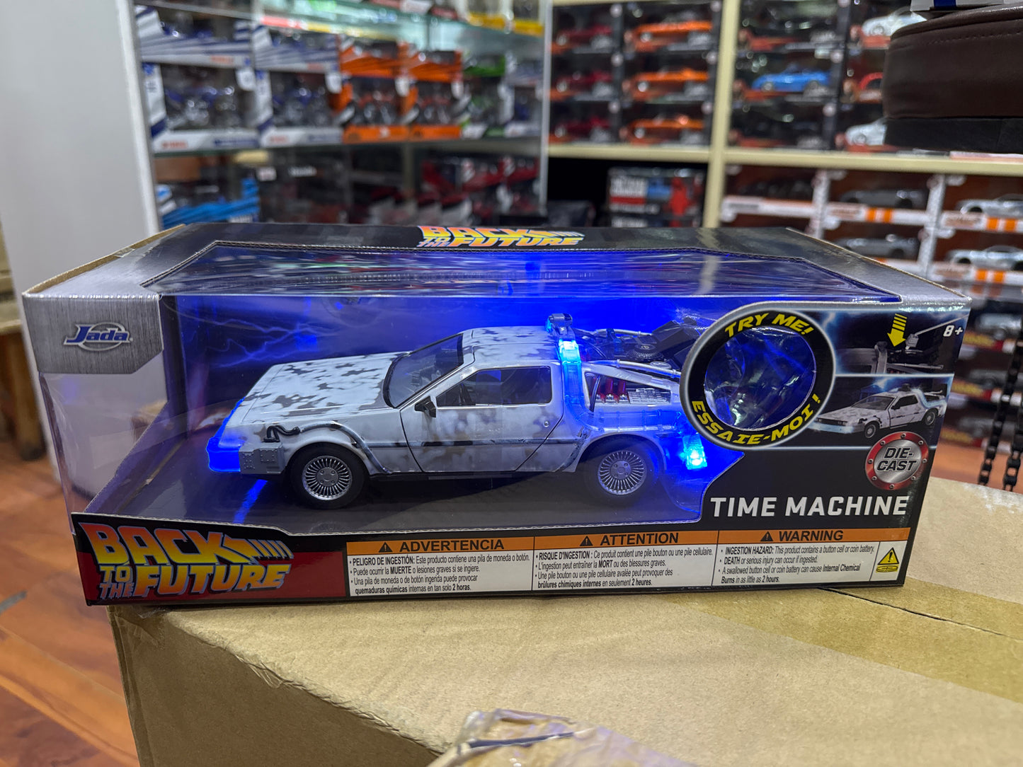 JADA 1:24 HR Volver al futuro - Time Machine