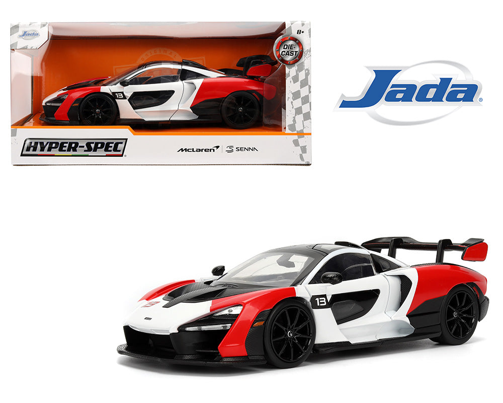 Jada 1:24 McLaren Senna – Rojo/Blanco – Hyper-Spec
