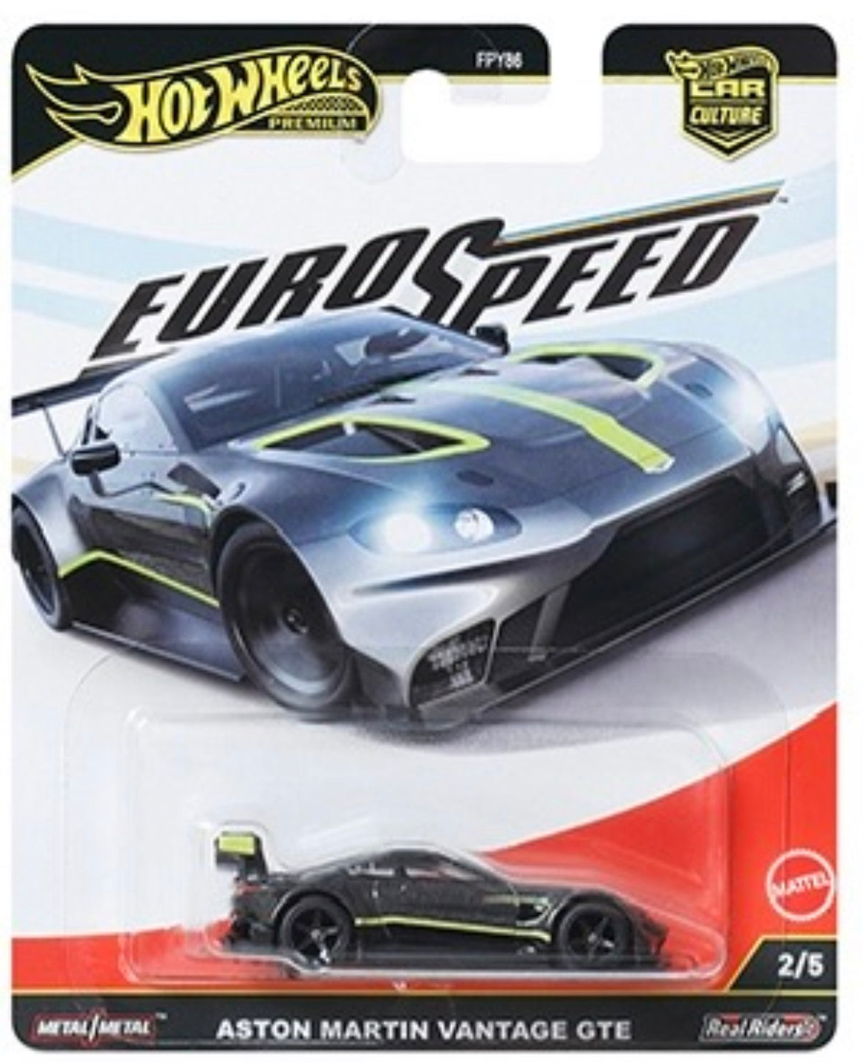 Hot Wheels 1:64 Aston Martin V8 Vantage - Euro Speed 2025