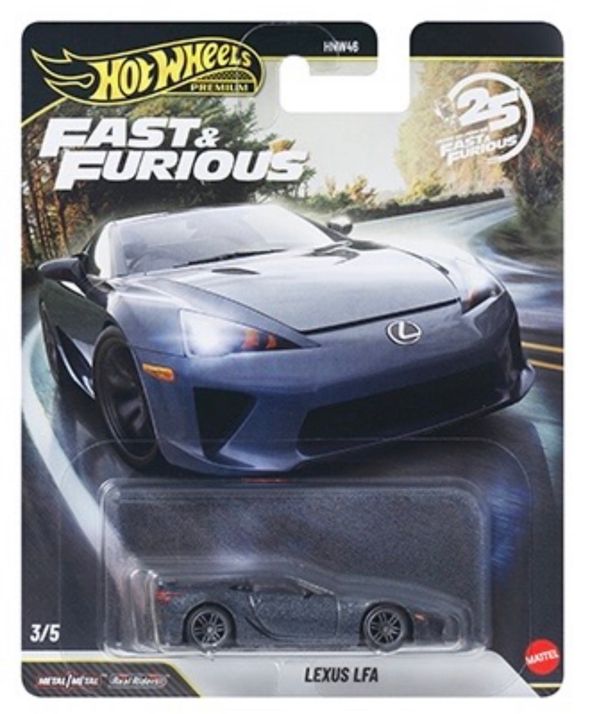 Hot Wheels 1:64 Fast & Furious 25Th Anniversary - Lexus LFA
