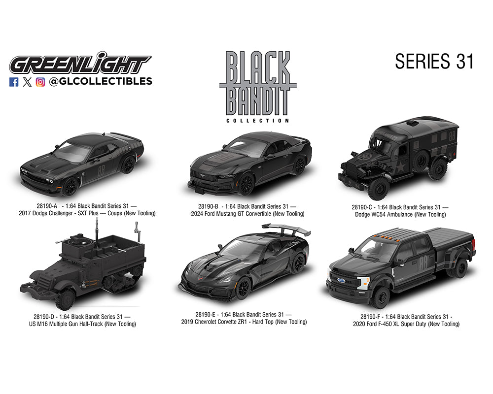 Greenlight 1:64 Black Bandit Series 31 2026
