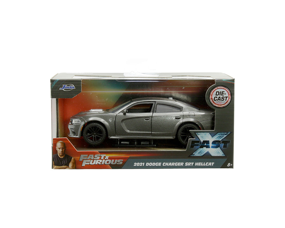 Jada 1:32 Dom’s 2021 Dodge Charger Hellcat – Gris – Fast & Furious: Fast X 10