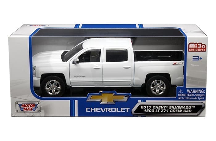 Motormax 1:27 2017 Chevrolet Silverado 1500 LT Z71 Crew Cab - Exclusivo MiJo