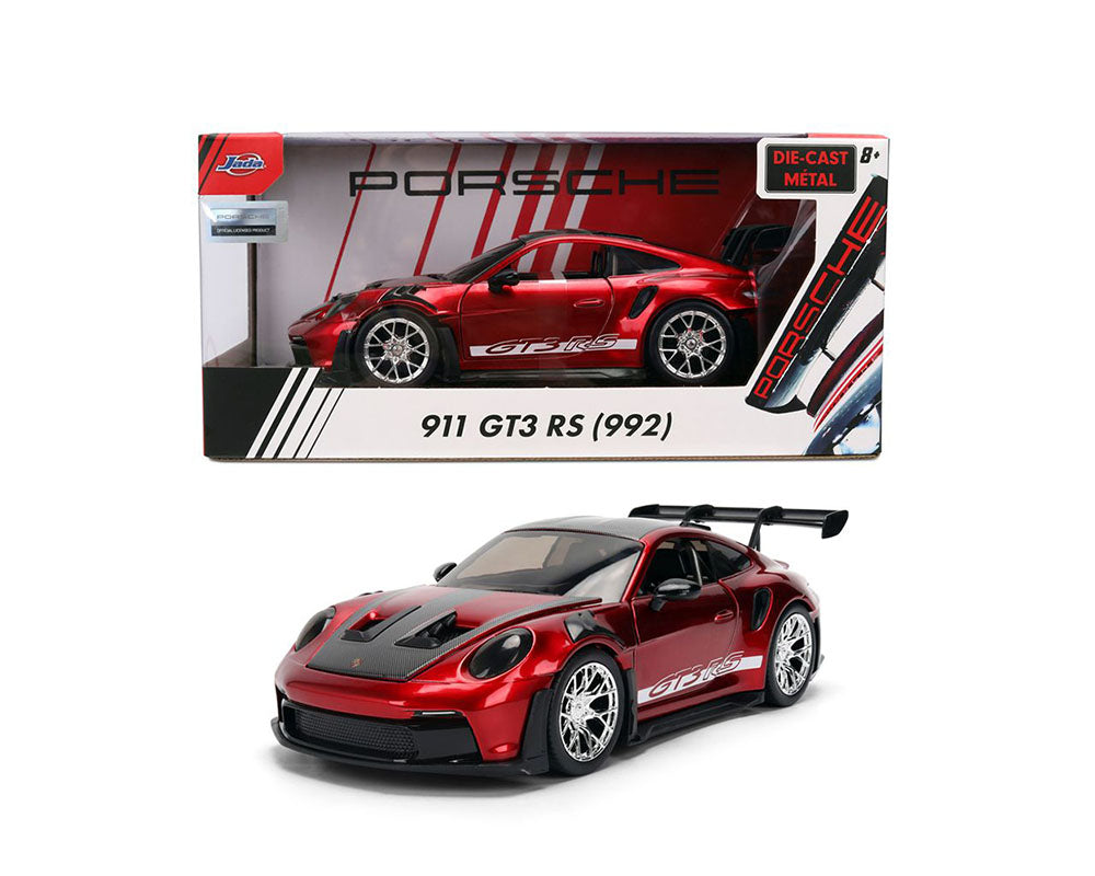 Jada 1:24 Porsche 911 GT3 RS (992) – Hyper-Spec (Rojo)