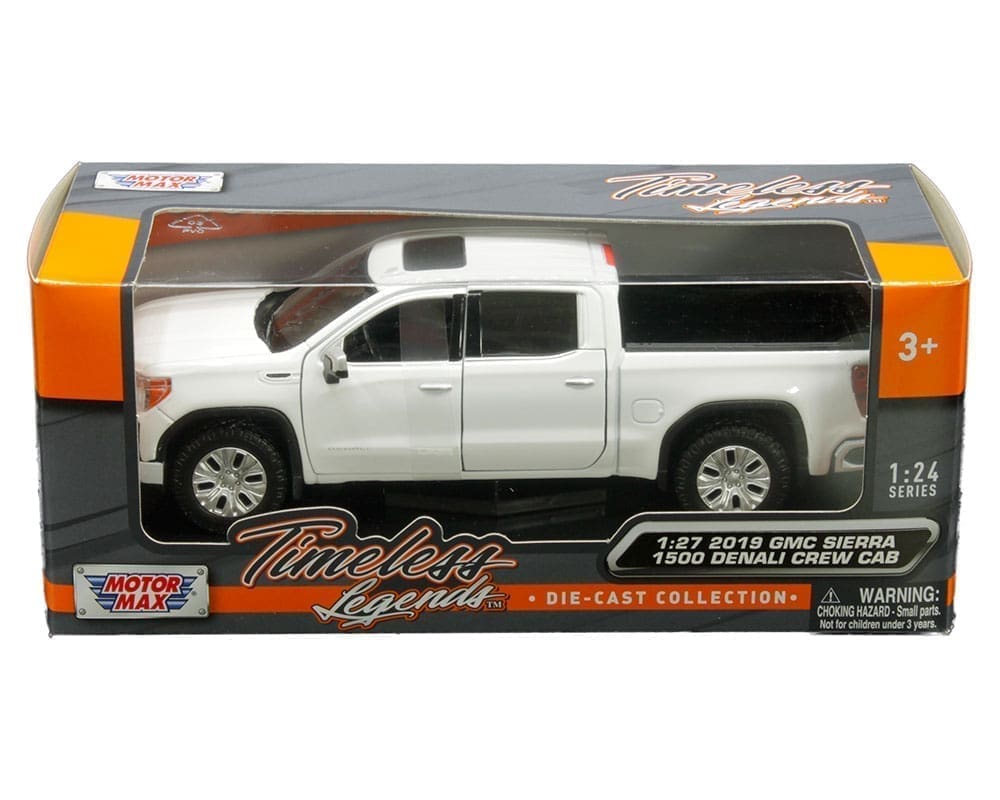Motormax 1:27 - 2019 GMC Sierra 1500 Denali Crew Cab – Timeless Legends