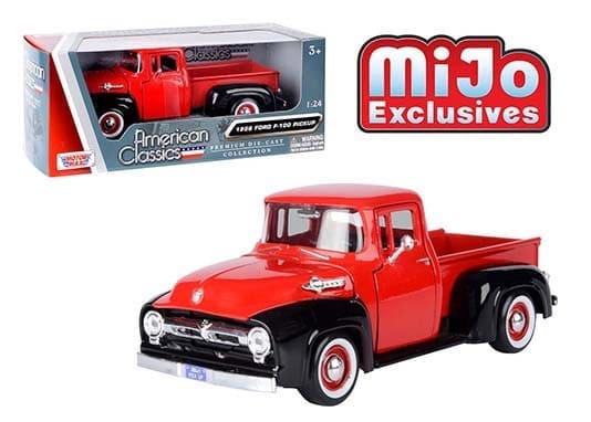 Motormax 1:24 - 1956 Ford F-100 Pickup – American Classics Mijo Exclusive