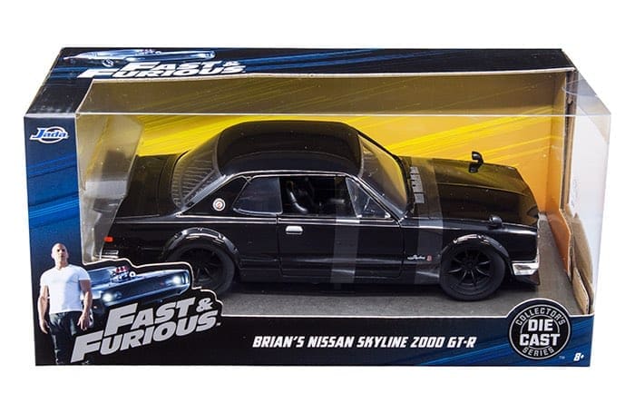 Jada 1:24 Brian’s 2000 Nissan Skyline GT-R34 – Fast & Furious