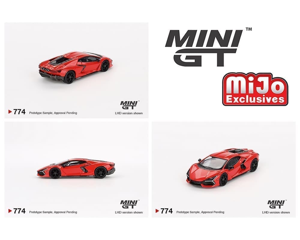 Mini GT 1:64 Lamborghini Revuelto Arancio Dac Lucido