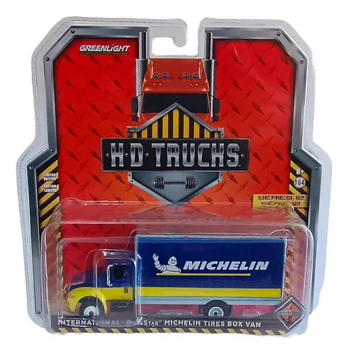 Greenlight 2013 International Durastar Box Van "Michelin Tires 1:64