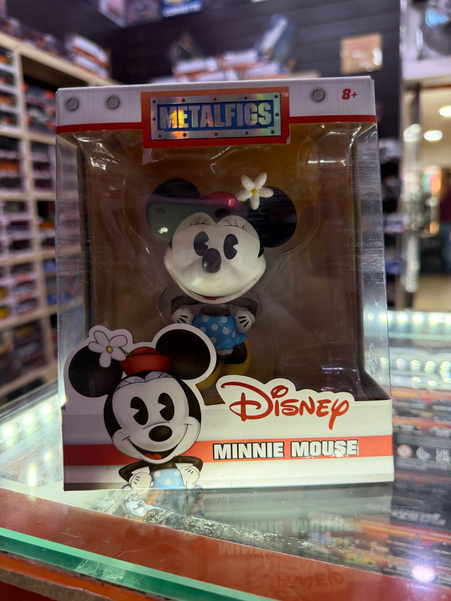 Metal Die Cast - Minnie Mouse - Figura de Minnie Mouse Disney