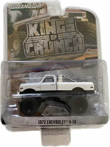 Greenlight 1:64 - Kings Of Crunch 1972 Chevrolet K-10 - (Blanco)