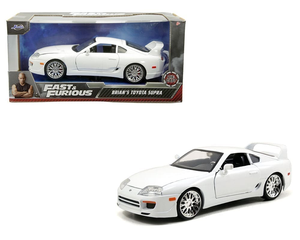 Jada 1:24 Brian’s 1985 Toyota Supra – Fast & Furious - (Blanco)