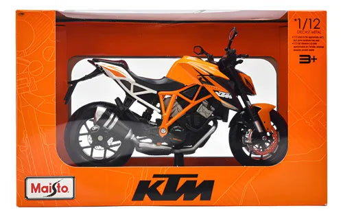 Maisto 1:12 - KTM 1290 Super Duke R con asiento - Motocicletas - (Naranja)