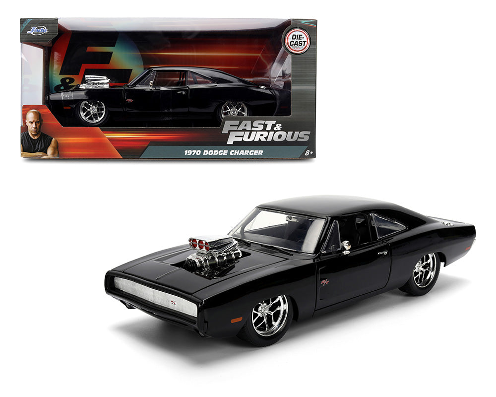 Jada 1:24 Dom’s 1970 Dodge Charger R/T – Black – Rápido y Furioso