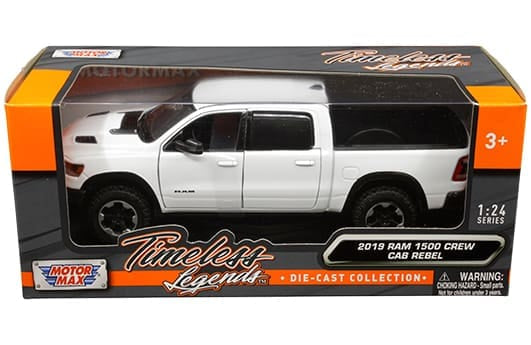 Motormax 1:27 2019 Dodge Ram 1500 Crew Cab Rebel