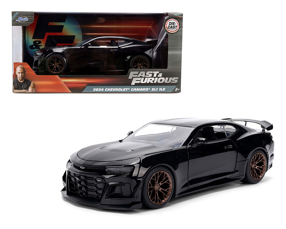 Jada 1:24 - 2024 Chevrolet Camaro ZL1 1LE – Negro – Rápidos y Furiosos 25 Aniversario