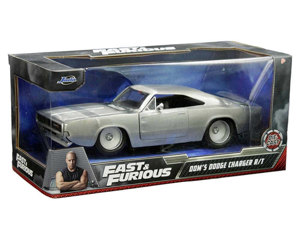 Jada 1:24 - Dom’s Dodge Charger R/T – Rápidos y Furiosos (Plata)