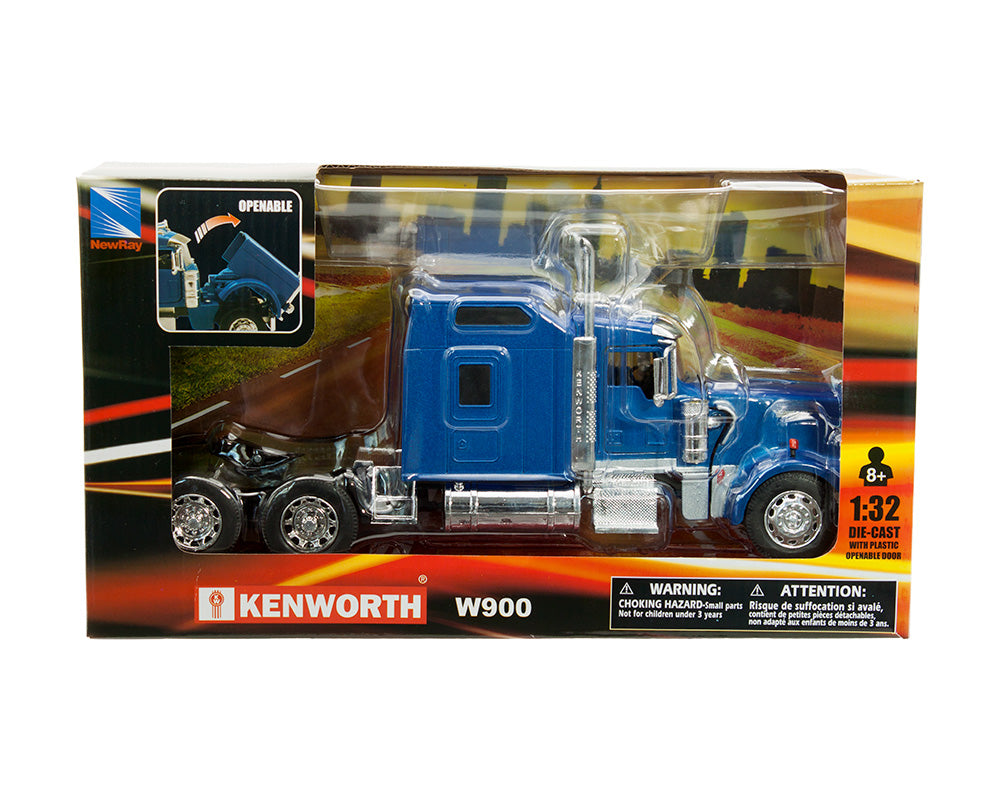 New Ray 1:32 - Kenworth W900 Cab (Azul)