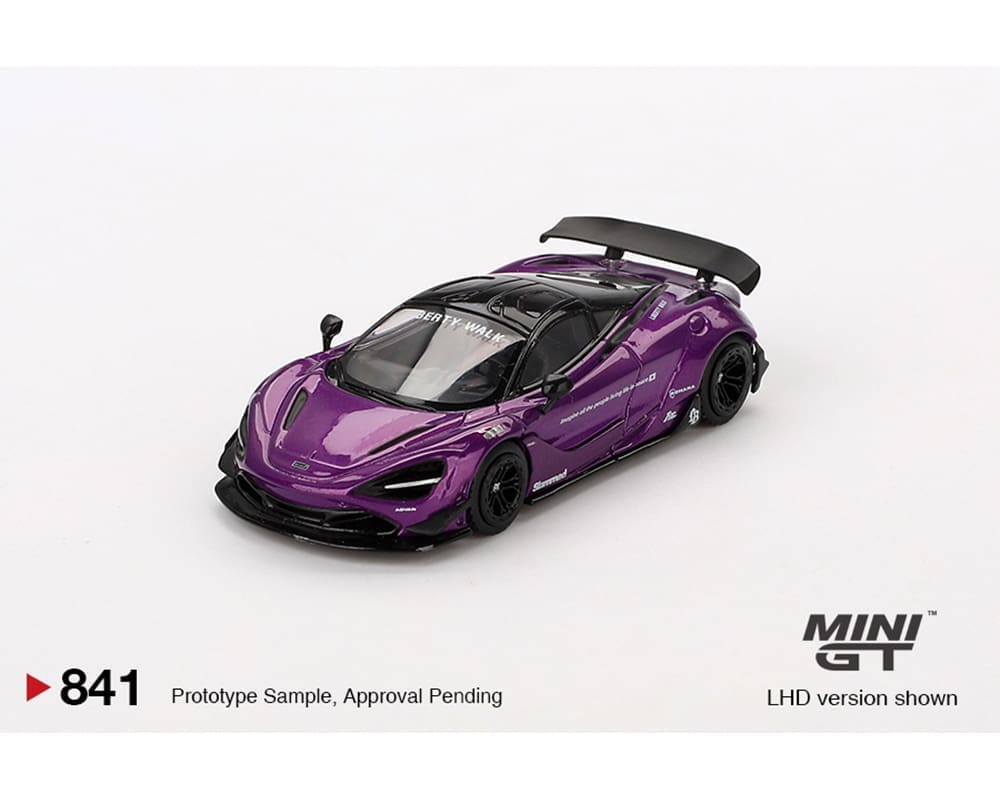 Mini GT 1:64 McLaren 720S LB-Works – Morado