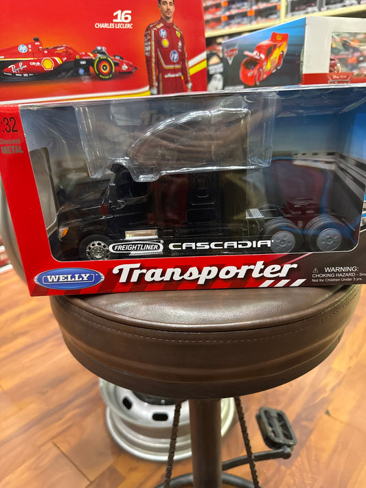 Welly Cascadia Negro 1:32 cabeza de tráiler