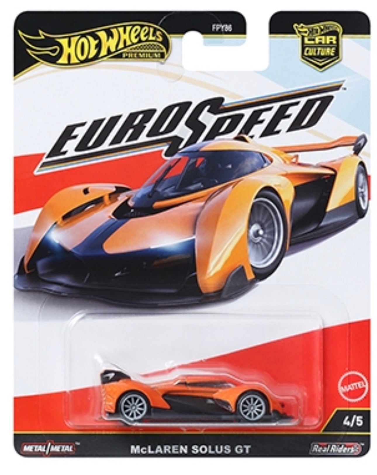 Hot Wheels 1:64 McLaren SolusGT - Euro Speed 2025