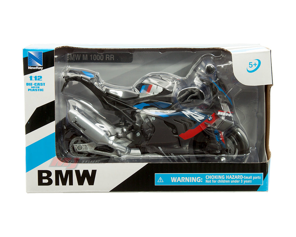 BMW M 1000 RR NewRay 1:12 – Negra - Motos