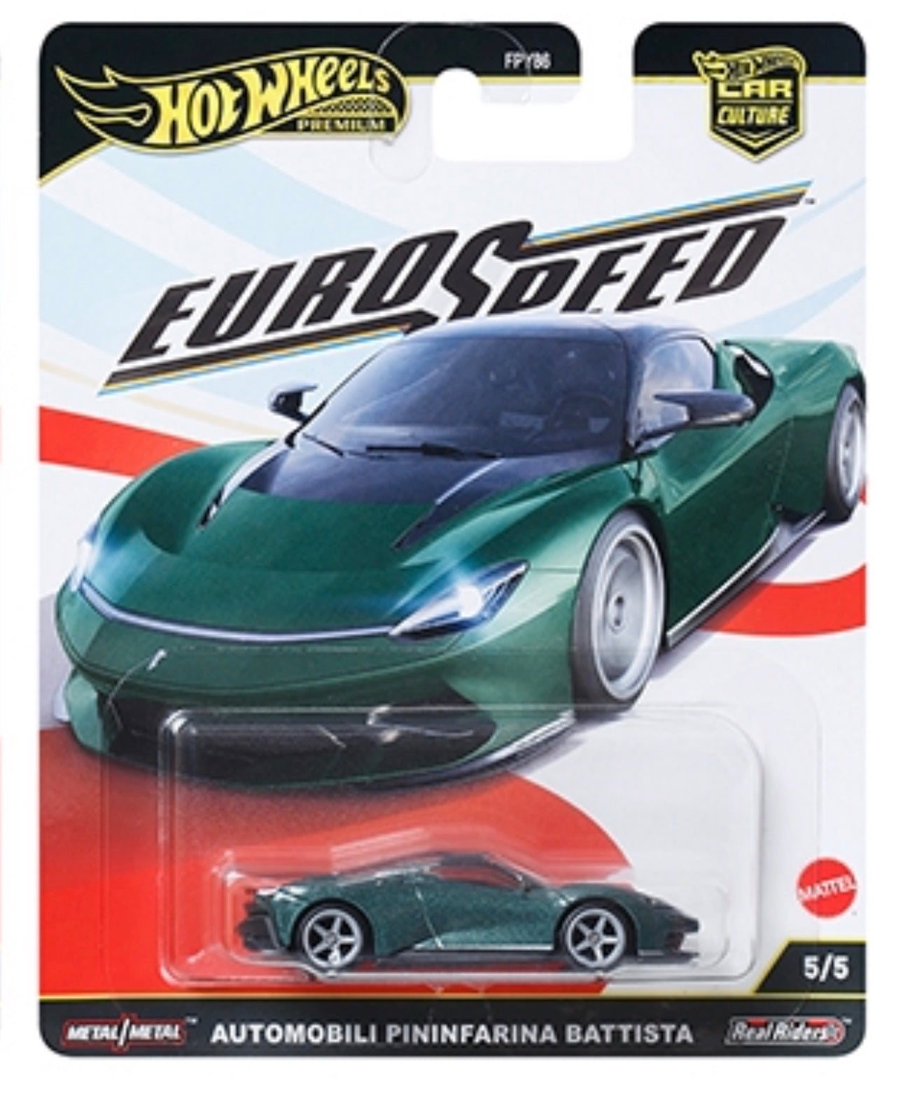 Hot Wheels 1:64 Pininfarina Battista 2 - Euro Speed 2025