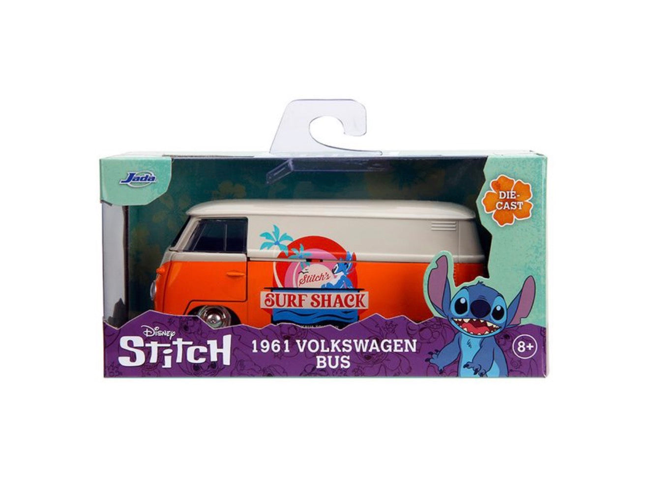 Jada 1961 Volkswagen Bus “Stitch’s Surf Shack” 1:32