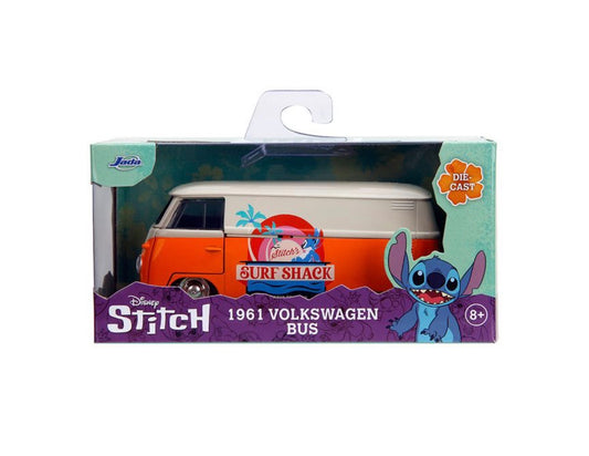 Jada 1961 Volkswagen Bus “Stitch’s Surf Shack” 1:32