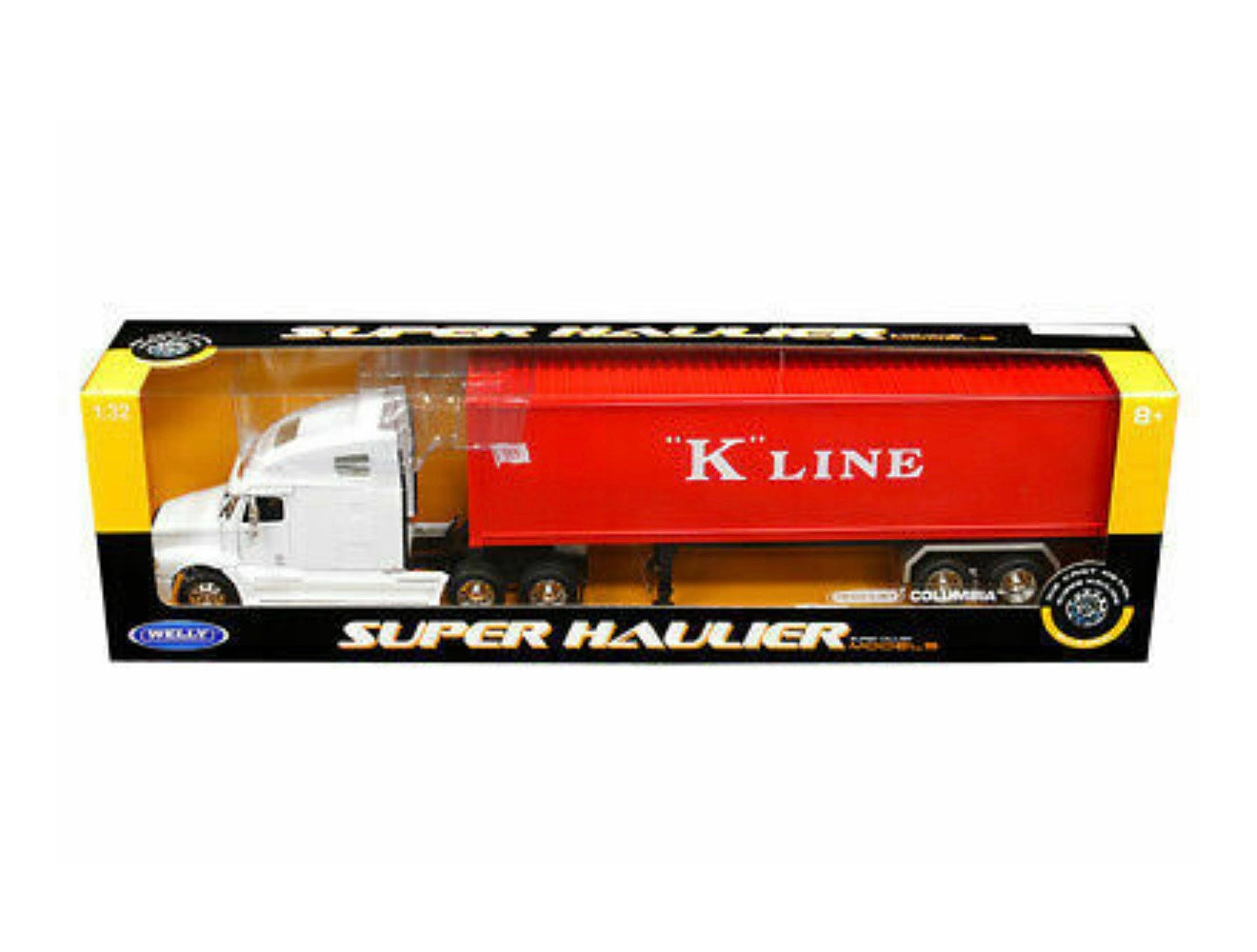 Welly Freightliner Century Class Blanco K-Line 1:32