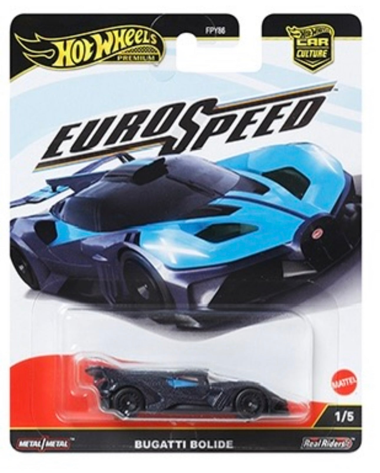 Hot wheels 1:64 Bugatti Bolide - Euro Speed