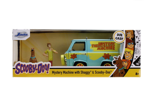 Jada Mystery Machine con Scooby doo y Shaggy 1:24