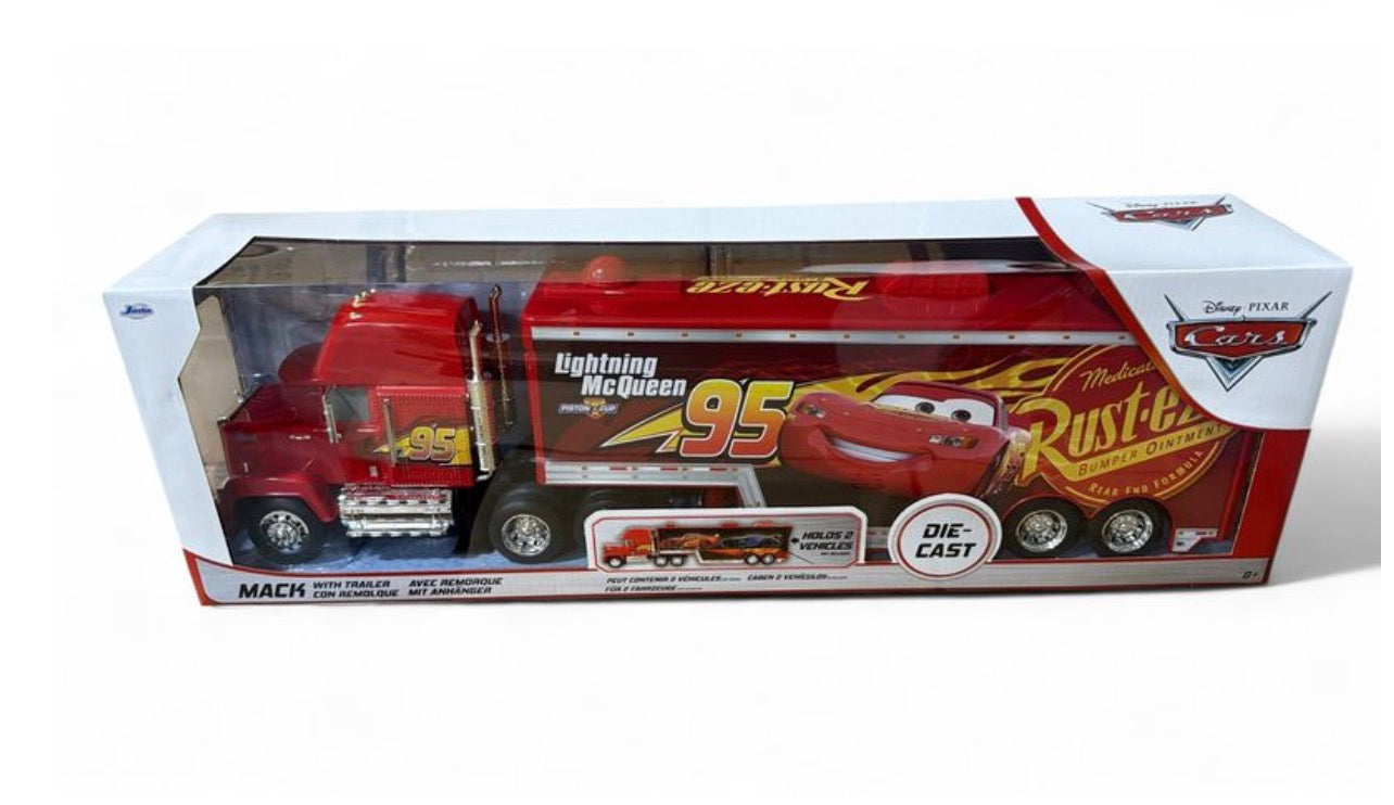 Jada Mack Trailer con Remolque 1:24