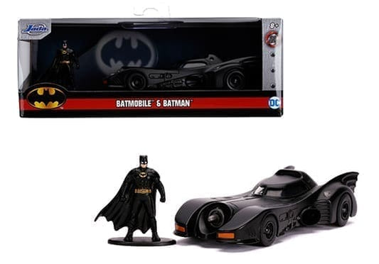 Jada 1:32 1989 Batmóvil con figura de Batman - Hollywood Rides