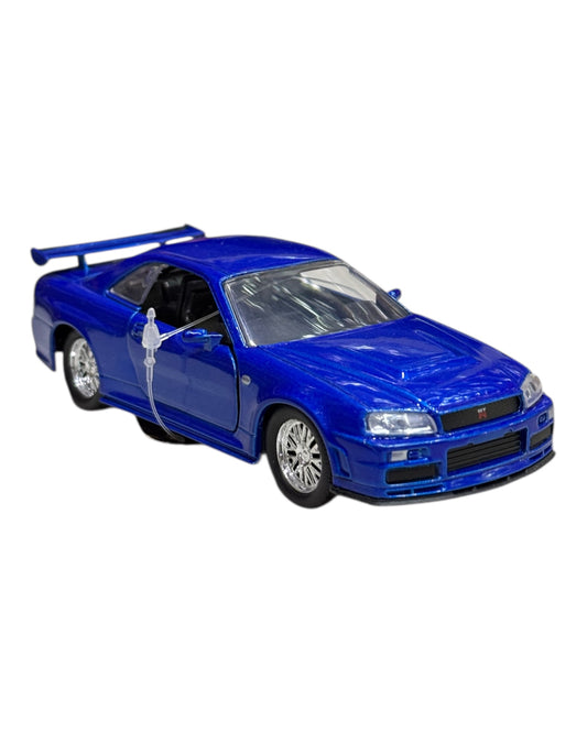 Jada 1:32 Brian Nissan Skyline R34 - Rápido y furioso