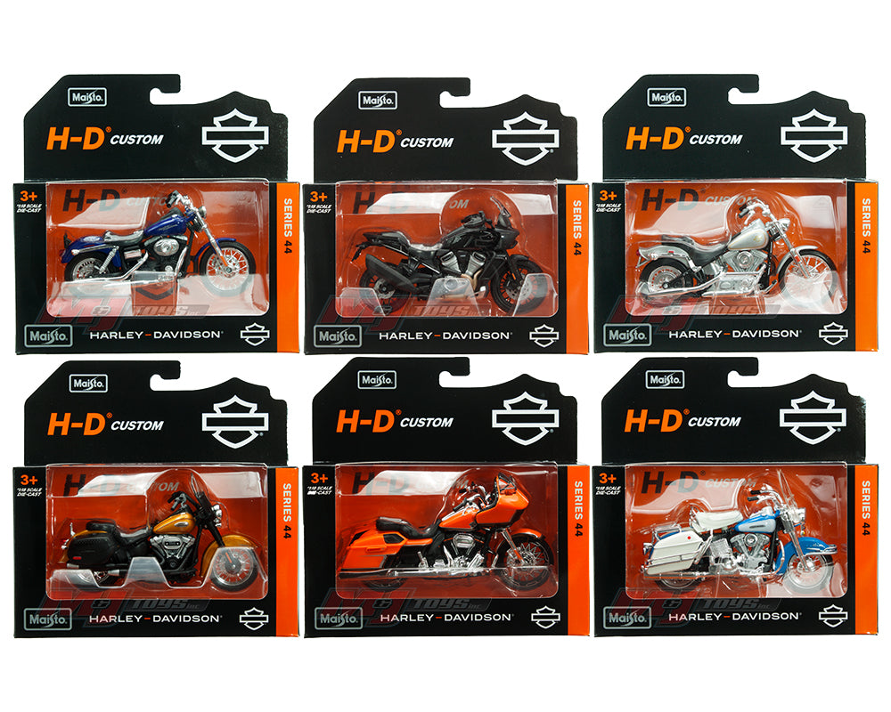 Surtido Maisto 1:18 Harley-Davidson Serie 44 - H-D Custom