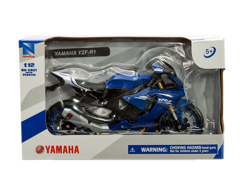 New Ray Motocicleta deportiva 1:12 2016 Yamaha R1 - Motocicletas