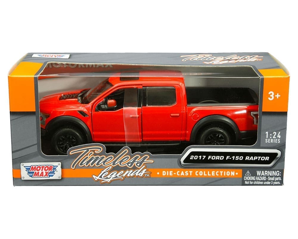 Motor Max 1:27 2017 Ford F-150 Raptor - Times Legends