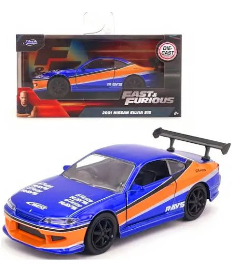 Jada Fast & Furious 2001 nissan silvia s15 1:32
