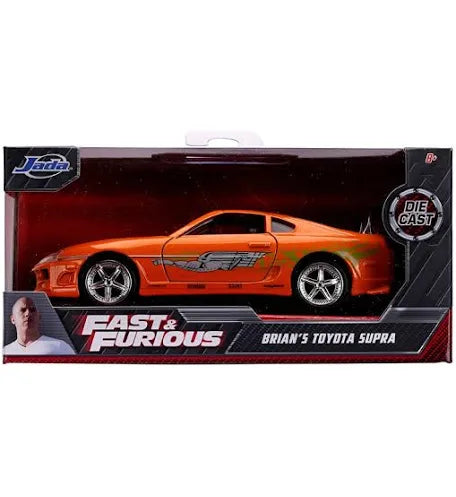 Jada Fast & Furious 1:32 1995 Toyota Supra (Naranja)