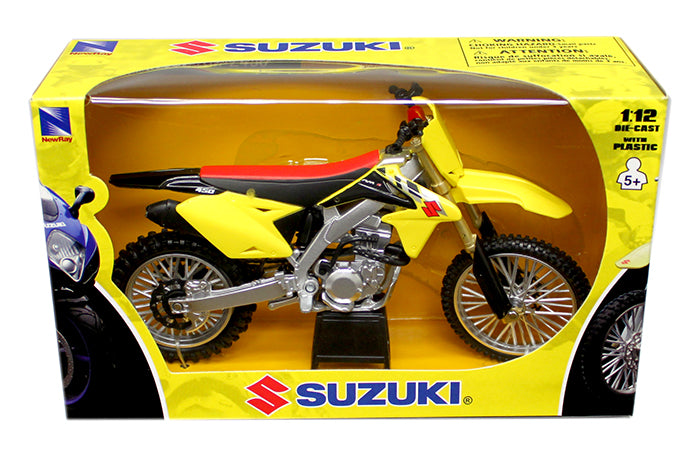 New Ray 1:12 2014 Suzuki RM-Z450 - Amarilla - Motocicletas