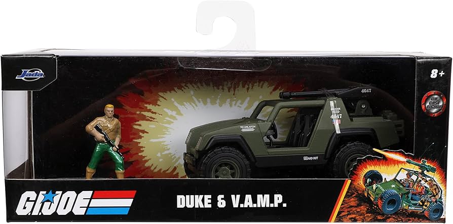 Jada Toys G.I. Joe Duke & V.A.M.P. 1:32