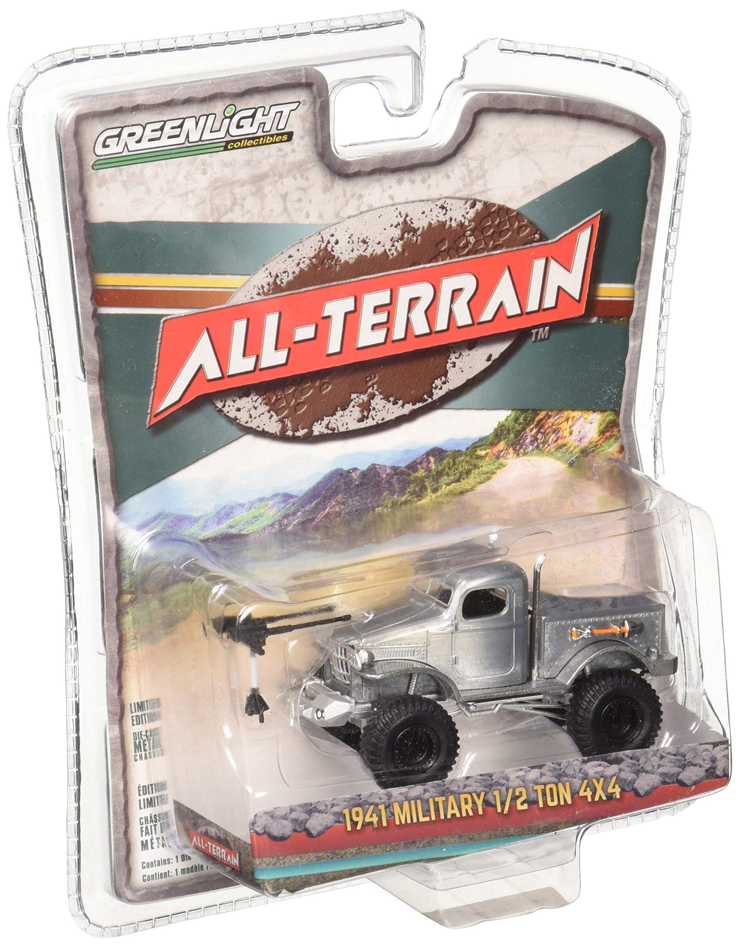 Greenlight All-Terrain 1941 Military 1/2 Ton 4x4 1:64