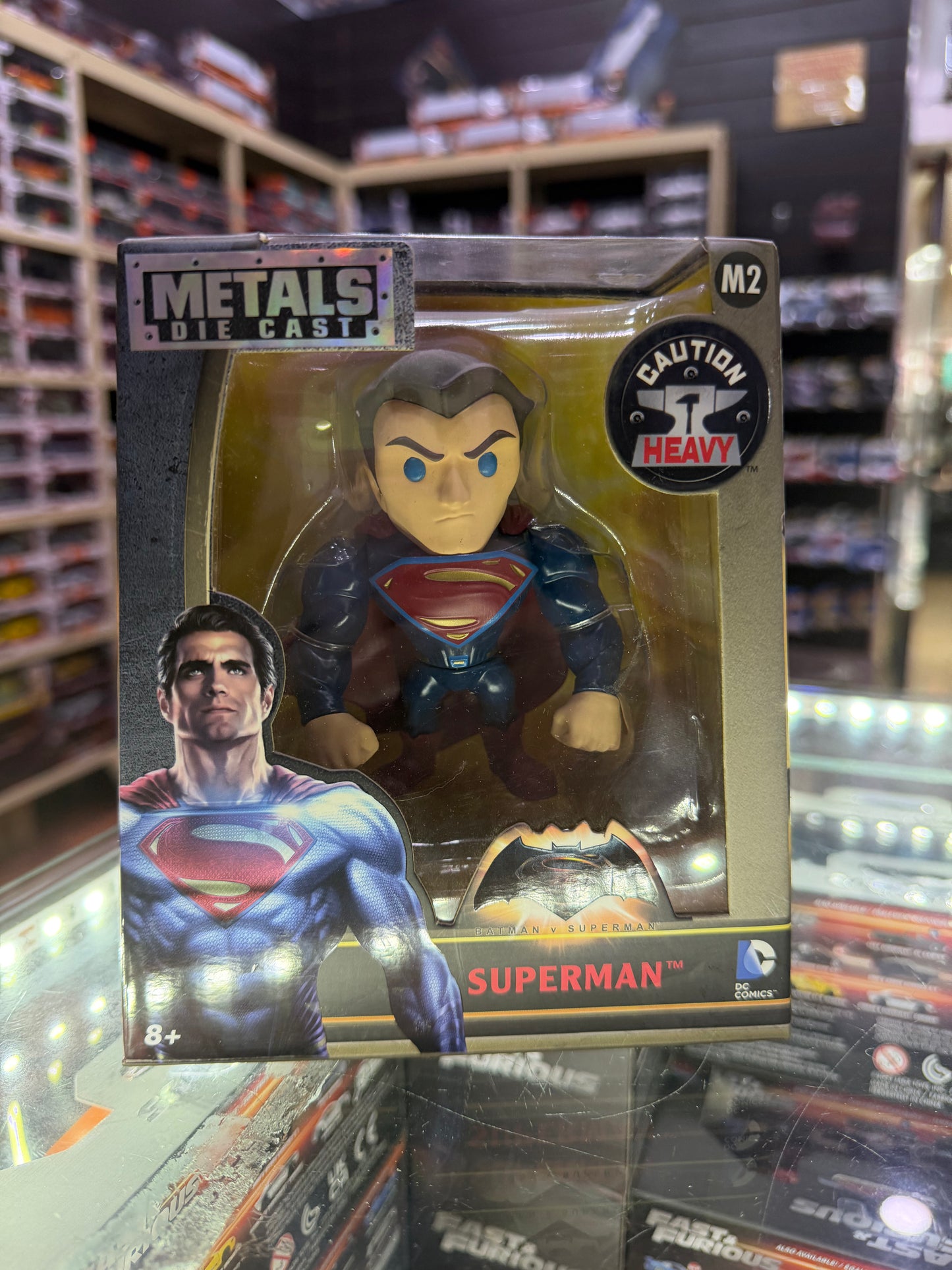Metal die cast - Superman DC cómics - Figura de supermán
