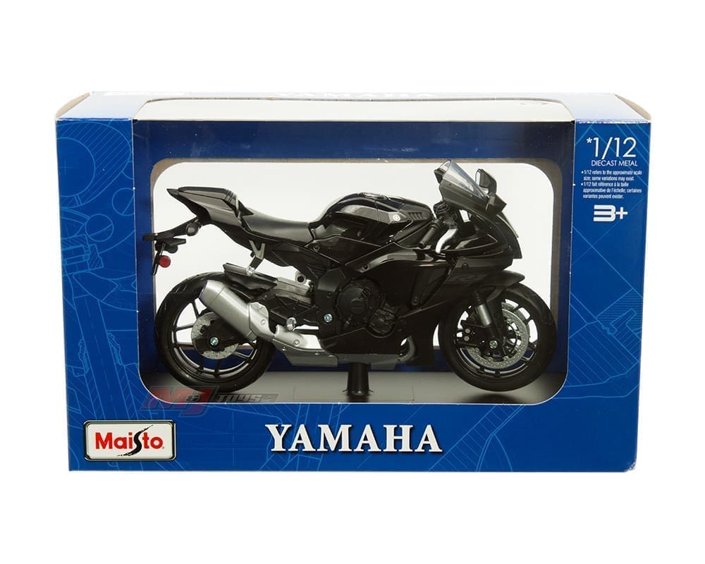 Maisto 1:12 Yamaha YZF-R1 - Motocicletas- (Negro)