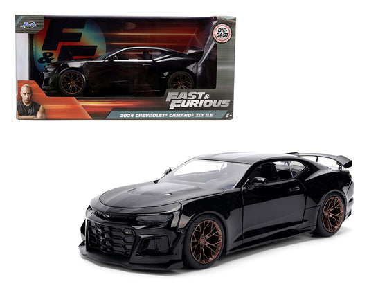 Jada 1:24 - 2024 Chevrolet Camaro ZL1 1LE – Negro – Rápidos y Furiosos 25 Aniversario