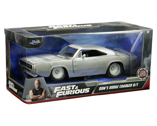 Jada 1:24 - Dom’s Dodge Charger R/T – Rápidos y Furiosos (Plata)